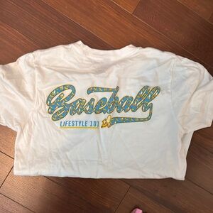 Youth Baseball Lifestyle Tee - White
